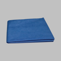 Sábana lisa o de cajón desechable azul